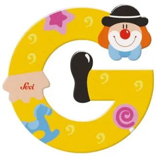 Sevi Trudi 81743 - Buchstabe Clown G, Sortiert