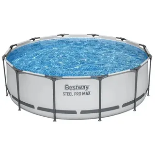 Bestway - 56418 - Schwimmbad Komplett Steel pro Max Rotunde - 366x100 CM