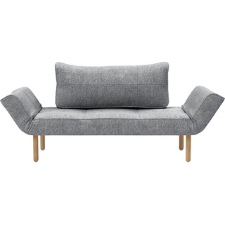 Innovation Living TM Schlafsofa »Zeal«, im Scandinavian Design, Stem Beine, inklusive Rückenkissen grau