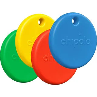 Chipolo Pop 4er-Set blau