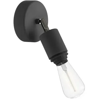 Creative Cables Fermaluce-eiva Elegant Lampenschirm Mit Drehgelenk Rosette Und Wasserdichter Ip65-lampenfassung - Black - One Size