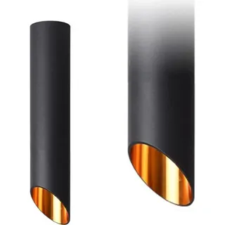 tooLight Hängelampe APP572-1C BLACK/GOLD 30cm