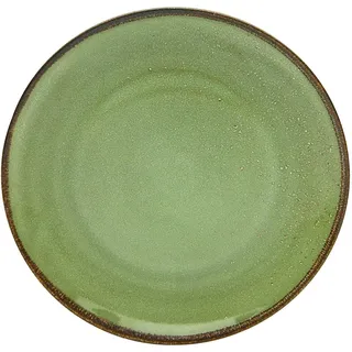 CreaTable Speiseteller Nature Collection 27 cm grün 6er Set