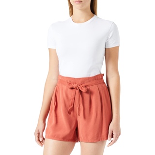 ONLY Damen Onlaris Life Hw Pb Belt PNT Shorts, Cinnabar, M EU