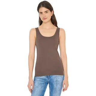 Cecil Damen Basic Top aus Reiner Baumwolle