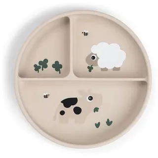 Done By Deer Stick&stay Compartment Tiny Farm Teller - Sand - One Size