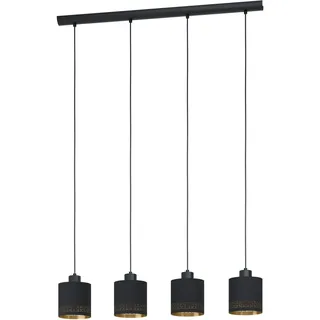 EGLO ESTEPERRA 1-flg. 16 cm rund schwarz, gold
