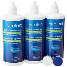 vitalens – Multifunktions-Lösung für Kontaktlinsen Tripack 3 x 360ml