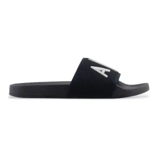 A|X Armani Exchange für Herren. XUP001XV820U385 Flip-Flops Knit+ Logo navy (40), Wohnung, Keine, Strandbekleidung, Marine