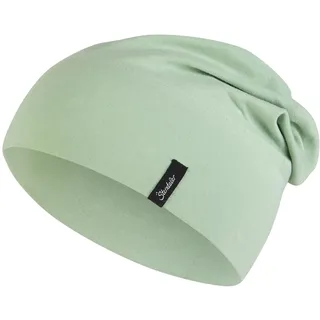 Sterntaler OCS Beanie Uni - Baby Beanie Mütze aus Singlejersey (Bio) - Jungen Kopfbedeckung mit Umschlag und Ohrenklappen - Baby und Kinder Übergangsmütze zum Binden - ab Geburt