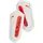 Puma ULTRA Light Strap Unisex Schienbeinschoner PUMA White-Glowing Red S 030992
