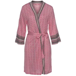 VIVANCE DREAMS Damen Kimono pink gemustert Gr.36/38