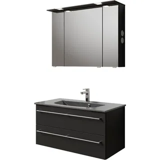 Saphir 2-tlg. Schwarz