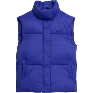 4F Damen Kurz Sport Weste Kobaltblau M - Blau