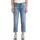 Damen Boyfriend Jeans blau 27/34 Lässig Baumwolle Denim