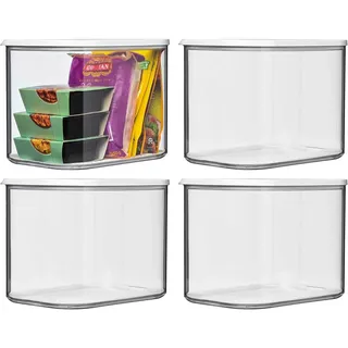 Mepal Modula rechteckig weiß 4500 ml 4-teiliges Set