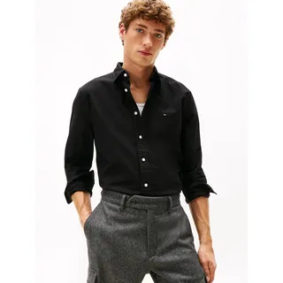 Tommy Hilfiger Langarmhemd Schwarz XXL