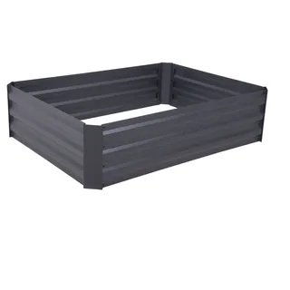 Garden Pleasure BOTANIKA Frühbeet 120,0 x 30,0 x 30 cm Anthrazit