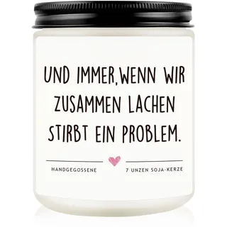 Geschenk für Freundin, Geschenk für beste Freundin – Duftkerze mit Spruch | Geburtstagsgeschenk für beste Freundin, Weihnachtsgeschenke, Freundschaftsgeschenk, kreative Geschenkidee für Freundin