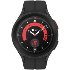 Bild Galaxy Watch5 Pro black titanium 45 mm BT D-Buckle Sport Band black M/L