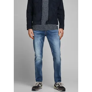 Jack & Jones Tapered-fit-Jeans "JJIMIKE JJORIGINAL CJ SN" mit Five-Pocket-Design, mid blau denim