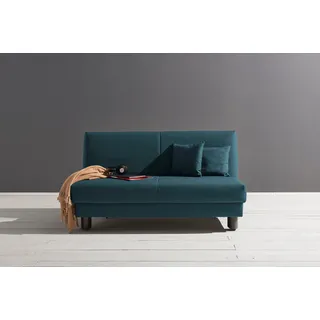 Ell + Ell Schlafsofa »Enny« Breite 180 cm, Liegehöhe 45 cm, Füße schwarz,