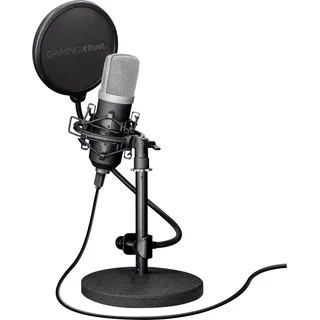 Trust GXT 252 Emita USB Studio-Mikrofon, Schwarz