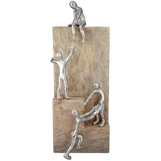 Gilde Dekofigur Skulptur Helping Hand beige