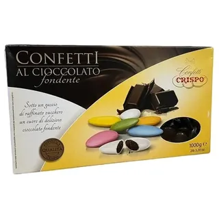 CRISPO Crispy Confetti Mit Dunkler Schwarzer Schokolade 1 Kg
