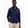 Herren Hemd blau preppy Navy/Desert sky L