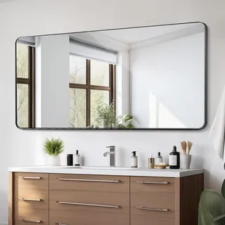 Vevor Wandspiegel 182,8 x 91,5 cm Schwarz