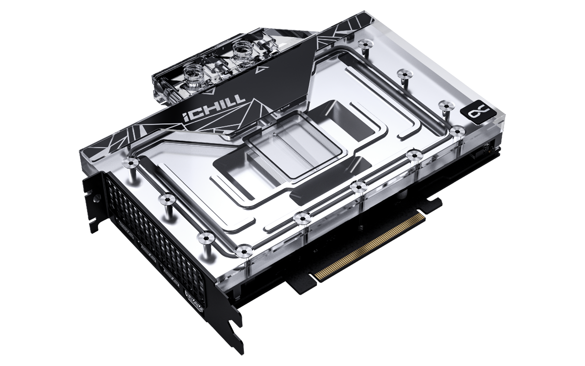 Bild von GeForce RTX 4080 SUPER iCHILL Frostbite, 16GB GDDR6X, HDMI, 3x DP (C408S-166XX-1870FB)