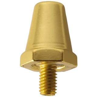 Uhlsport Unisex – Erwachsene Alu 6 Kt Stollen, Gold, 13/16MM