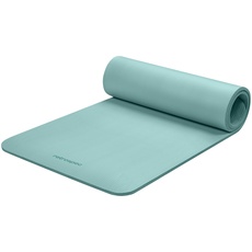 Retrospec Solana Yogamatte, 1,27 cm dick, mit Nylongurt für Damen und Herren – rutschfeste Trainingsmatte für Yoga, Pilates, Stretching, Boden- und Fitness-Workouts, Blue Ridge
