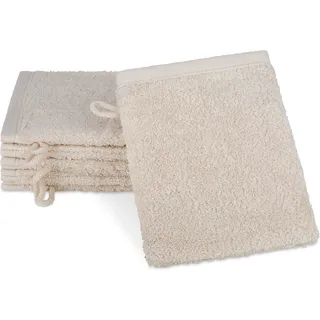 Ross Vita 4004 Waschhandschuh 16 x 22 cm beige