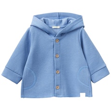 United Colors of Benetton Unisex Baby Giacca C/CAPP M/L 30HFA500S Hooded Sweatshirt, Carta Da Zucchero 05N, 56 cm