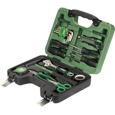 SALKI Werkzeugkoffer - 40-teiliges Mehrzweck-Werkzeugset, inklusive Mehrpunkt-Schraubendreher, für Reparaturen und Installationen im Haushalt, für den mittleren Einsatz zwischen Profi und Spezialist