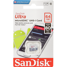 Bild Ultra microSDHC/microSDXC UHS-I Class 10  80 MB/s 64 GB