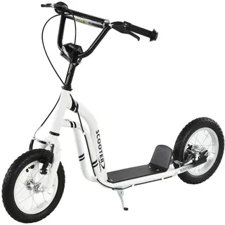 Homcom Kinderroller Scooter Weiß