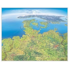 Panoramakarte Norddeutschland