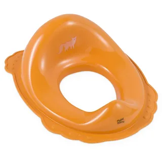 Hylat Baby Toilettensitz Kinder hilfreich beim Toilettentraining, für Mädchen und Jungen, solides Material, Antirutsch Gummi, Farbe:orange, Motiv:Fox, Marke:Hylat Baby