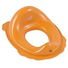 Hylat Baby Toilettensitz Kinder hilfreich beim Toilettentraining, für Mädchen und Jungen, solides Material, Antirutsch Gummi, Farbe:orange, Motiv:Fox, Marke:Hylat Baby