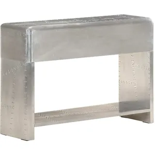 Aviator-Sideboard 110x30x75 cm Metall - Silber