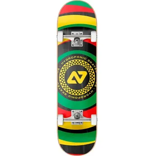 Hydroponic Circular Co 7.25 ́ ́ Skateboard - Rasta - One Size