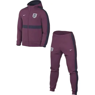 Nike Herren Trainingsanzug England Sportswear Ce Trk Suit Hd Wvn, Rosewood/Purple Ink/White, FJ7296-653, S