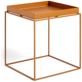 Hay Tray Table Medium Beistelltisch, Stahl, Toffee, 44cm