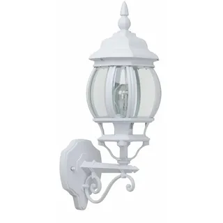 Brilliant Außenwandleuchte Aluminium Ø 16cm H: 50cm 1 Stk. weiß