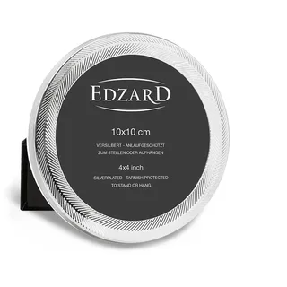 Edzard Pepe Silber rund 10x10 cm 3er Set