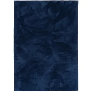 Pergamon Fellteppich 120 x 170 cm Blau/Beige