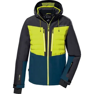 KILLTEC Herren Skijacke/Funktionsjacke mit abzippbarer Kapuze und Schneefang KSW 56 MN SKI JCKT, dunkelpetrol, XXL,